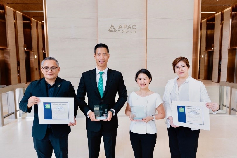 APAC Tower ร่วมกับ SCG คว้ารางวัล fitwel Best in Building Health 2025